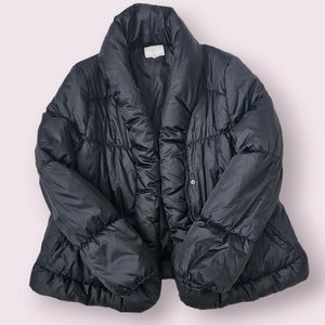 Converse Midnight Black Puffer Coat